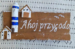 Deseczka z motywem marynistycznym