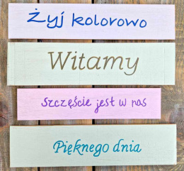 Zestaw deseczek - 4 szt