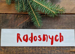 Deseczka świąteczna/zimowa