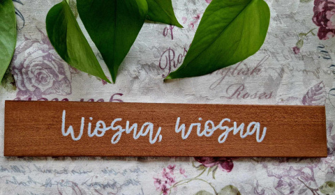 Deseczka wiosenna/wielkanocna Deseczka wiosenna/wielkanocna