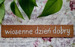 Deseczka wiosenna/wielkanocna