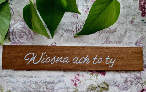Deseczka wiosenna/wielkanocna Deseczka wiosenna/wielkanocna